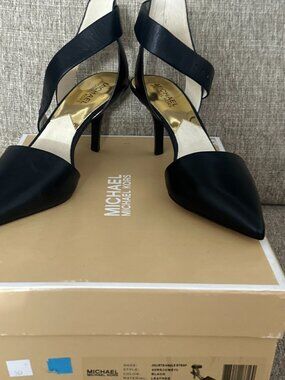 Michael Kors Julietta Ankle Strap Pointed Toe Heel